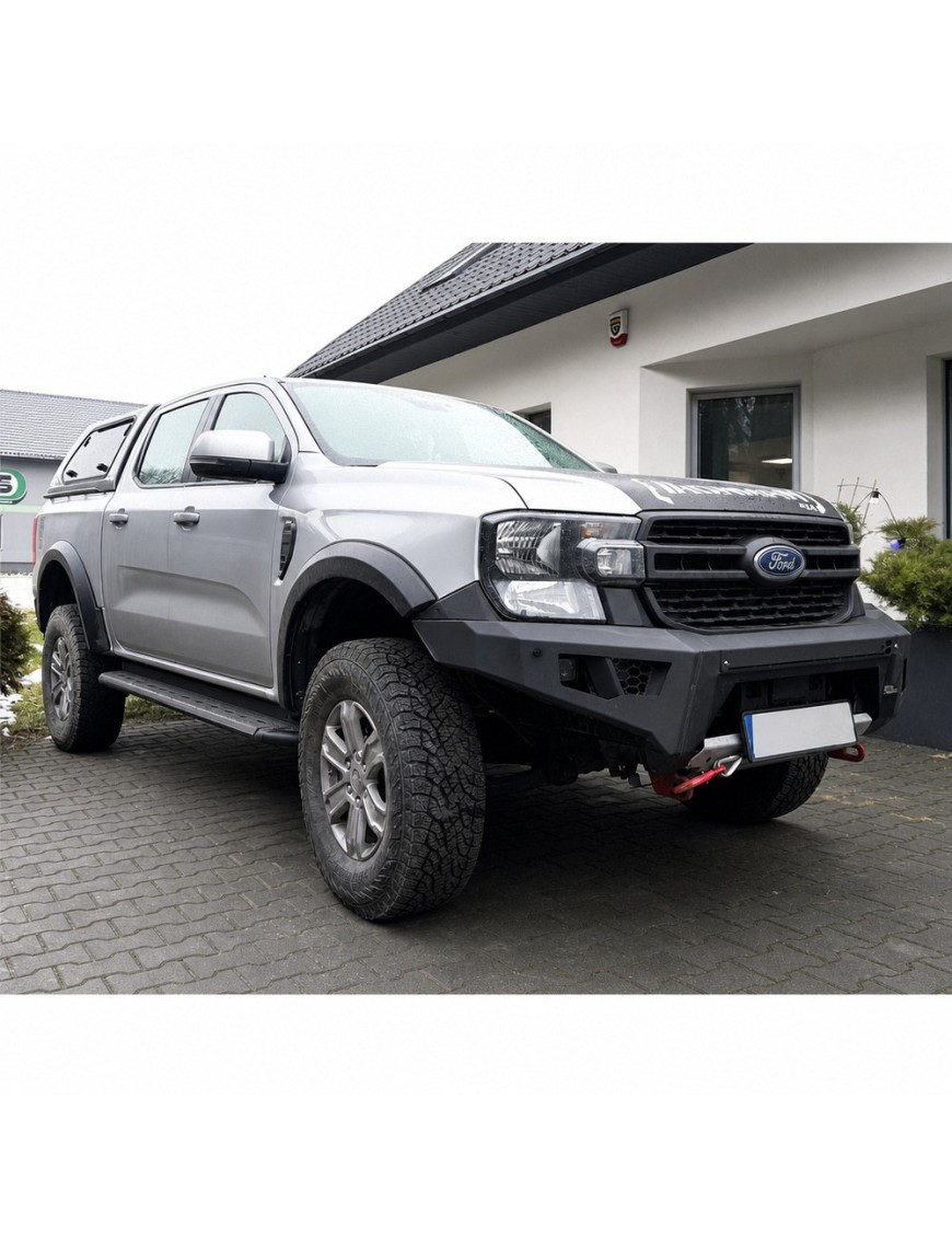 Stalowy przedni zderzak - RAID BAR ironman 4x4 — Ford Ranger Next Gen (BBR110) - ujęcie 5 Stalowy przedni zderzak - RAID BAR ironman 4x4 — Ford Ranger Next Gen (BBR110) - ujęcie 5