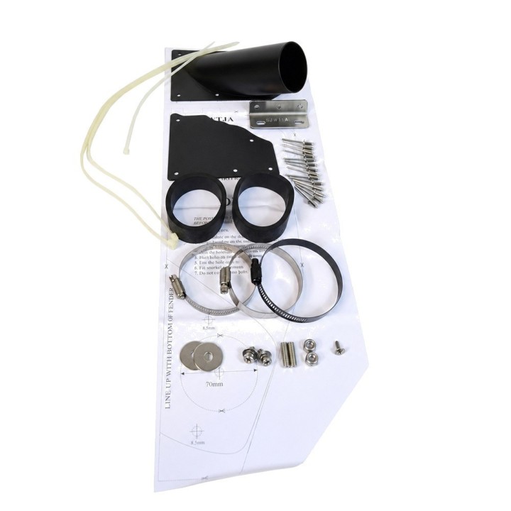 Snorkel Snakeman 4WD, prawa strona — Jeep Wrangler TJ (SNSTJL) - ujęcie 9