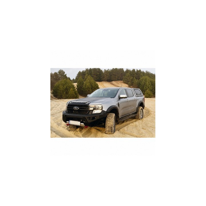 Stalowy przedni zderzak - RAID BAR ironman 4x4 — Ford Ranger Next Gen (BBR110) - ujęcie 8