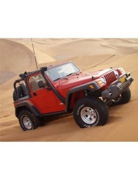 Snorkel Snakeman 4WD, prawa strona — Jeep Wrangler TJ (SNSTJL)