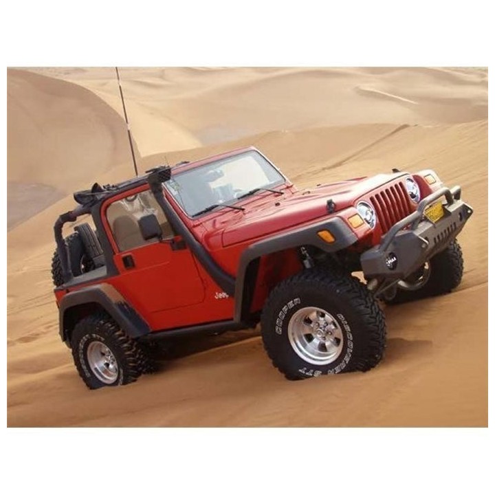 Snorkel Snakeman 4WD, prawa strona — Jeep Wrangler TJ (SNSTJL) - ujęcie 11