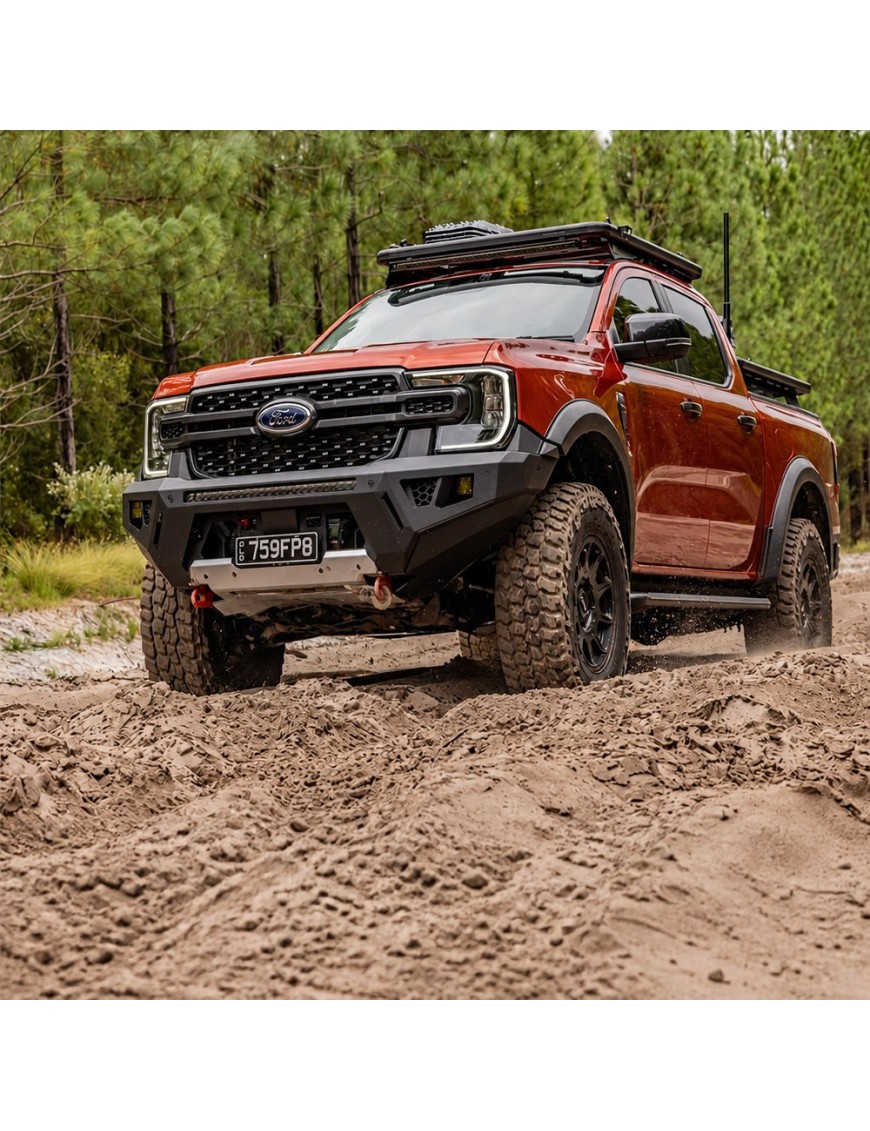 Stalowy przedni zderzak - RAID BAR ironman 4x4 — Ford Ranger Next Gen (BBR110) - ujęcie 14 Stalowy przedni zderzak - RAID BAR ironman 4x4 — Ford Ranger Next Gen (BBR110) - ujęcie 14