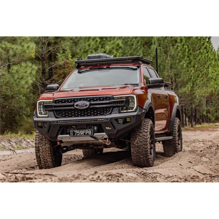 Stalowy przedni zderzak - RAID BAR ironman 4x4 — Ford Ranger Next Gen (BBR110) - ujęcie 15