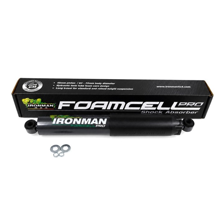 Amortyzator tylny Ironman 4x4 Foam Cell Pro, lift 2" — Fiat Fullback, Mitsubishi Triton MQ-MR L200 (45729FE) - ujęcie 5