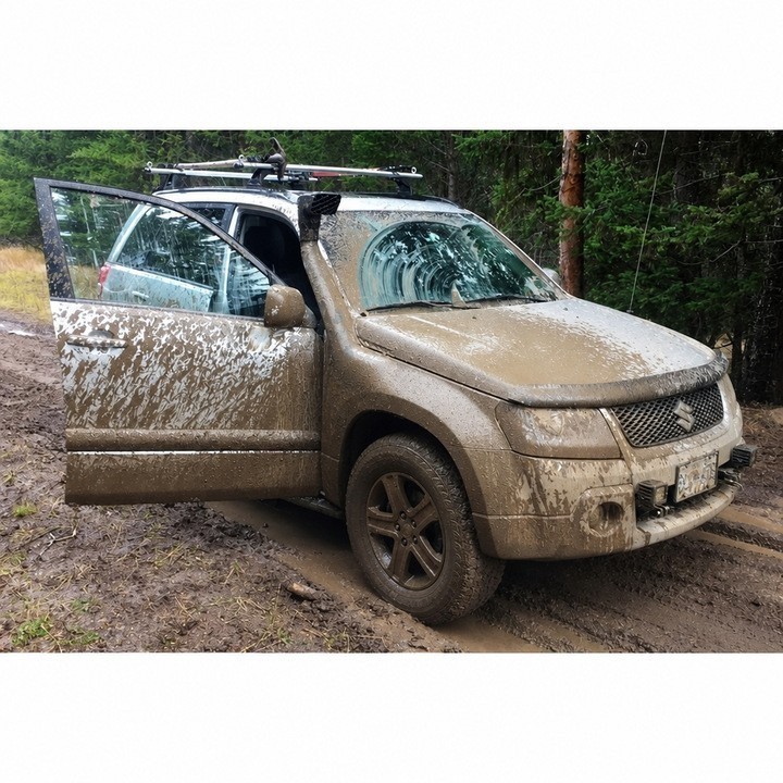 Snorkel Snakeman 4WD, prawa strona — Suzuki Grand Vitara (SNSV6) - ujęcie 2