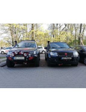 Snorkel Snakeman 4WD, prawa strona — Suzuki Grand Vitara (SNSV6)