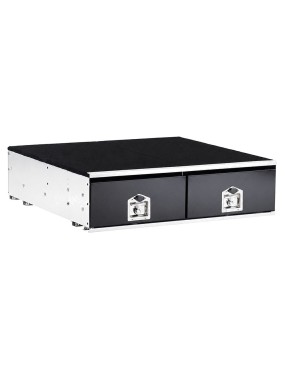 System szuflad | zabudowa bagażnika | 2 szuflady ruchome ironman 4X4 (ITD1300UC) - ujęcie 5