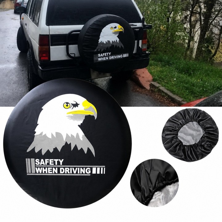 Pokrowiec na koło zapasowe napis orzeł Snakeman 4WD (SNA82X30ORZEŁ) - ujęcie 2