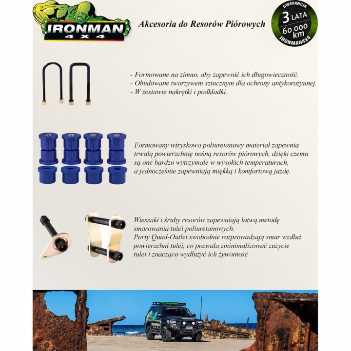 Resor Ironman 4x4 — Nissan Navara D40, Mitsubishi L200, Toyota Hilux (437UBK) - ujęcie 3