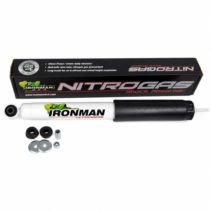 Amortyzator tylny Ironman 4x4 Nitro Gas, lift 2" — Mitsubishi Pajero V40 (12714GR) - ujęcie 4