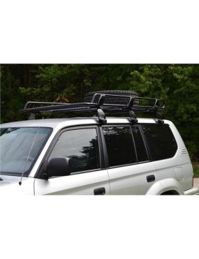 Stalowy bagażnik wyprawowy, otwarty tył i przód. Ironman 4x4 — Toyota Land Cruiser, Nissan Patrol (IRRTRADE18)