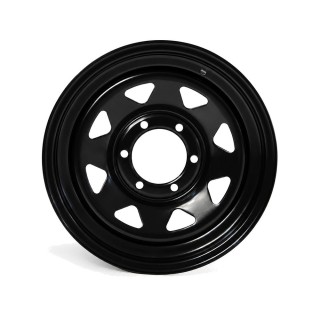 Felga stalowa czarna 16x8 | ET10 Snakeman 4WD — Nissan Patrol, Nissan Terrano, Nissan Navara D21/D22 - ujęcie 2