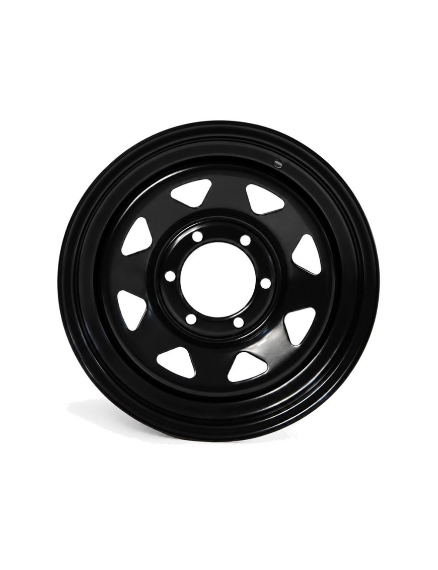 Felga stalowa czarna 16x8 | ET10 Snakeman 4WD — Nissan Patrol, Nissan Terrano, Nissan Navara D21/D22 (SNFC16X8-6X139,7X110/10/B)