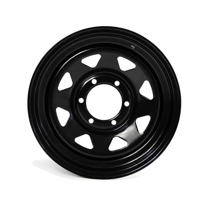 Felga stalowa czarna 16x8 | ET10 Snakeman 4WD — Nissan Patrol, Nissan Terrano, Nissan Navara D21/D22 - ujęcie 2