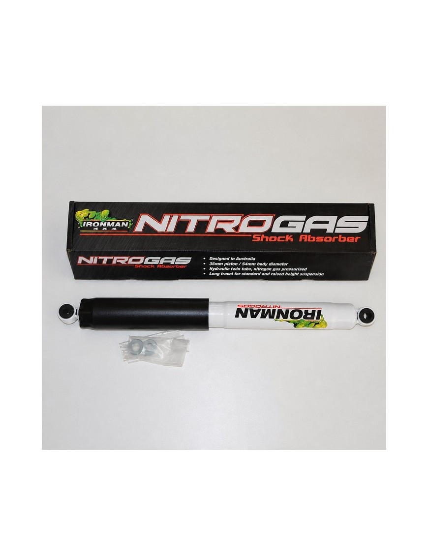 Amortyzator tylny Ironman 4x4 Nitro Gas Comfort, lift 2" — Ford Maverick, Holden Jackaroo Przed (12636GRC) - ujęcie 2