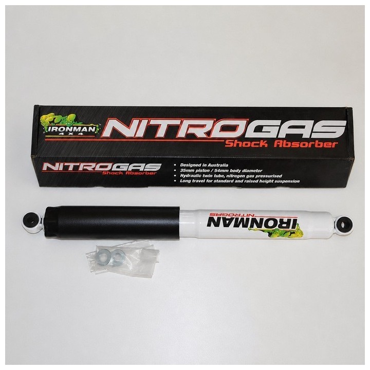 Amortyzator tylny Ironman 4x4 Nitro Gas Comfort, lift 2" — Ford Maverick, Holden Jackaroo Przed (12636GRC) - ujęcie 2