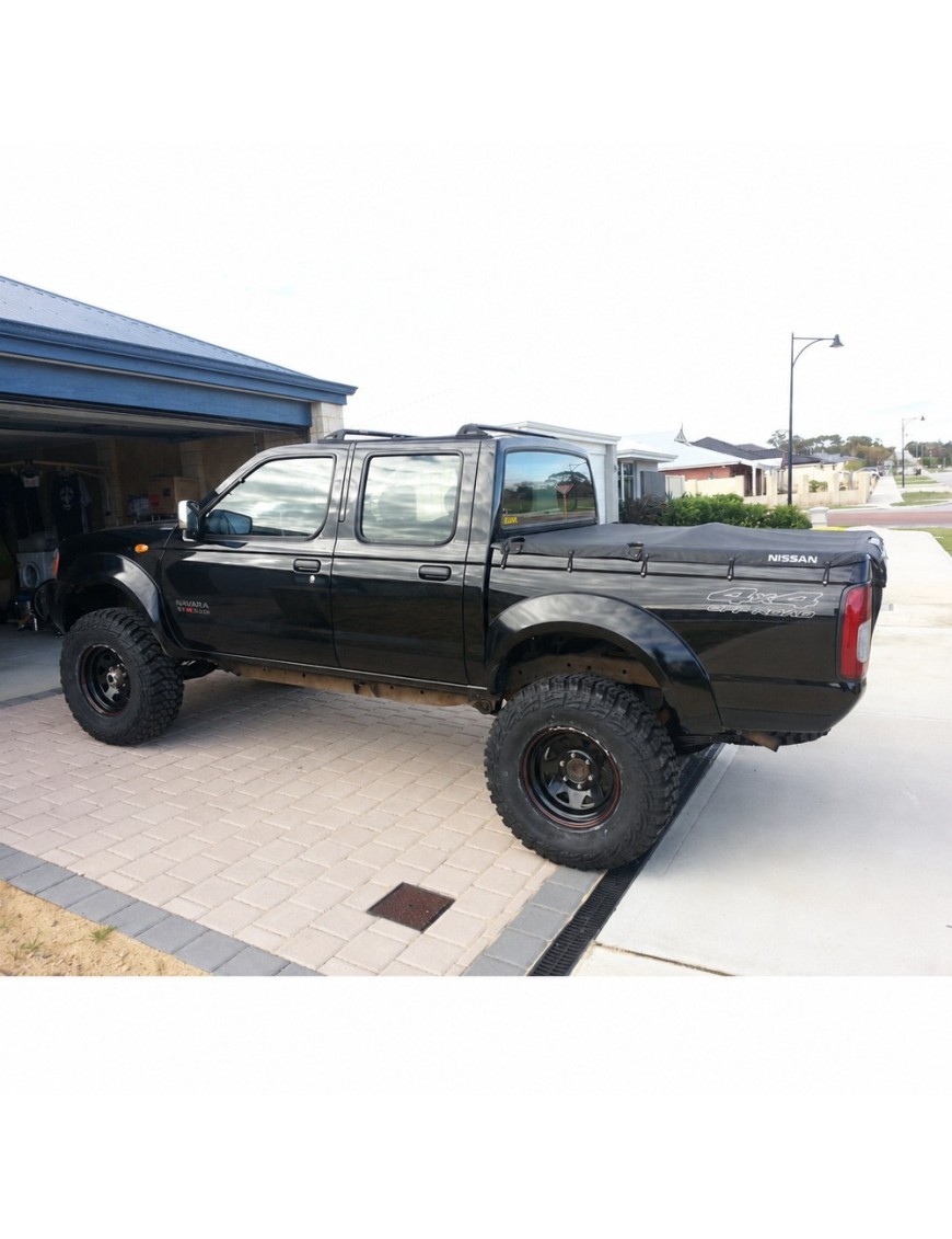 Felga stalowa czarna 16x8 | ET10 Snakeman 4WD — Nissan Patrol, Nissan Terrano, Nissan Navara D21/D22 (SNFC16X8-6X139,7X110/10/B)