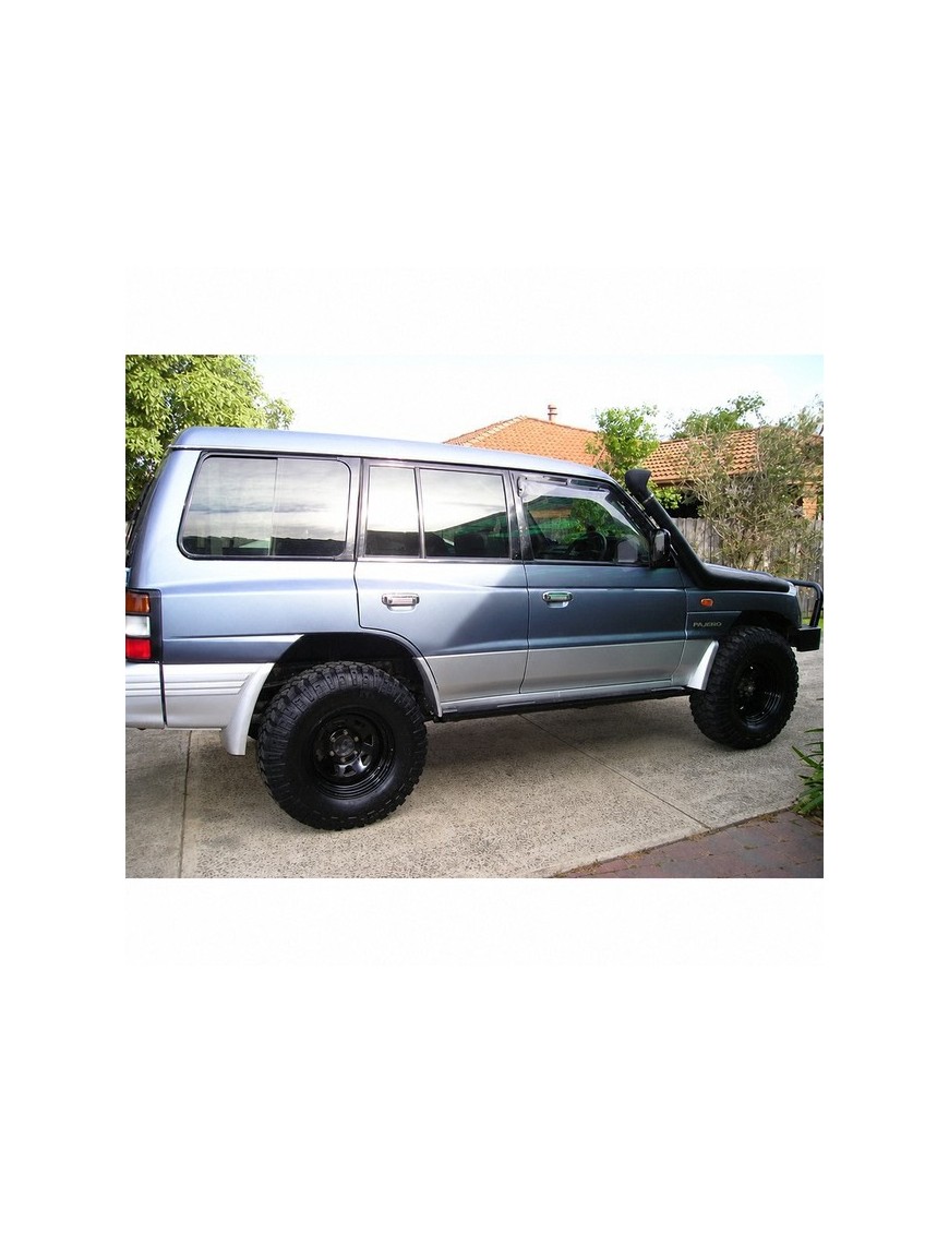Felga stalowa czarna 16x8 | ET10 Snakeman 4WD — Nissan Patrol, Nissan Terrano, Nissan Navara D21/D22 (SNFC16X8-6X139,7X110/10/B)