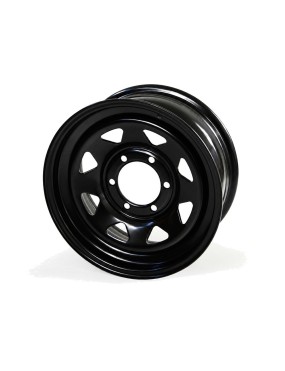 Felga stalowa czarna 16x8 | ET10 Snakeman 4WD — Nissan Patrol, Nissan Terrano, Nissan Navara D21/D22 (SNFC16X8-6X139,7X110/10/B)