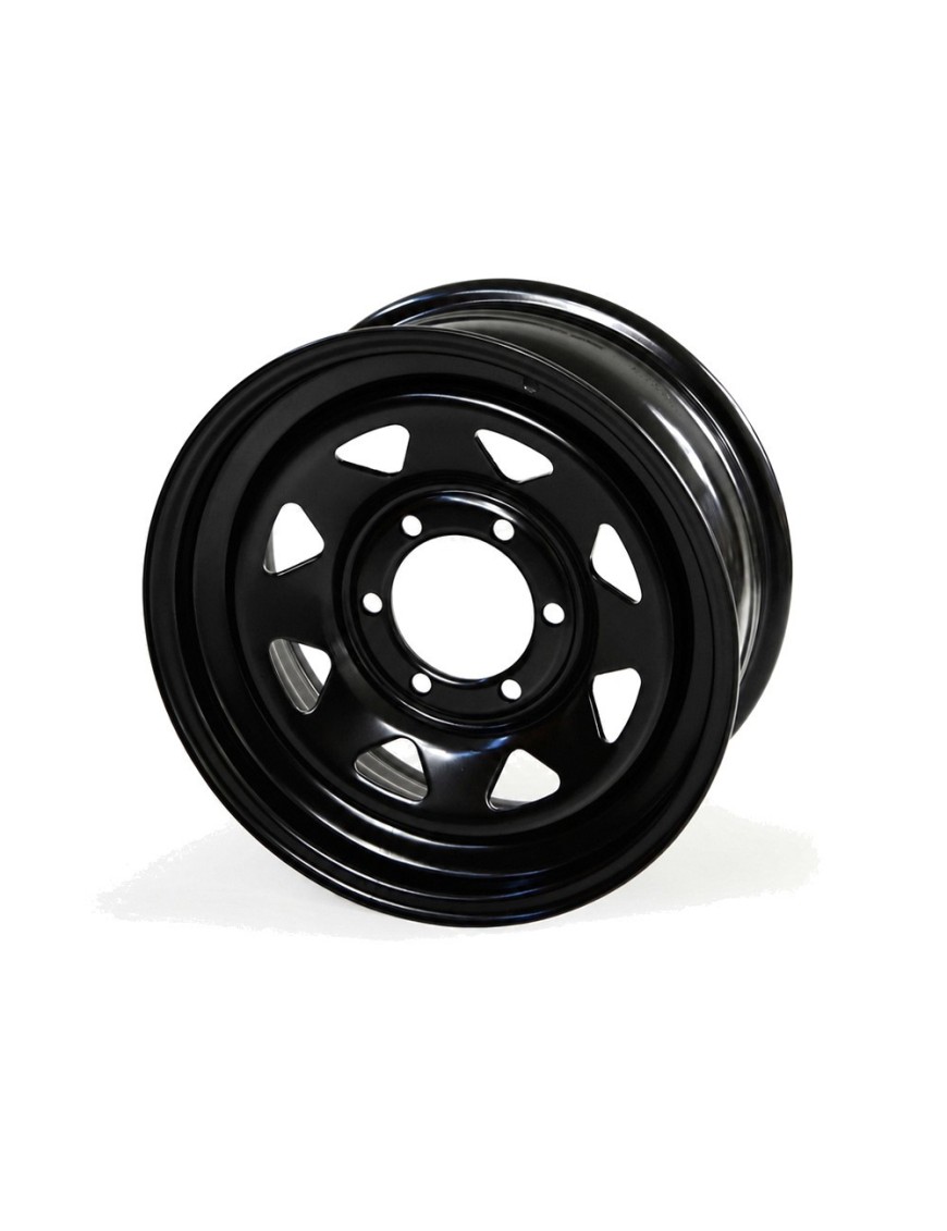 Felga stalowa czarna 16x8 | ET10 Snakeman 4WD — Nissan Patrol, Nissan Terrano, Nissan Navara D21/D22 (SNFC16X8-6X139,7X110/10/B)