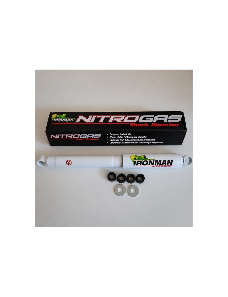 Amortyzator tylny Ironman 4x4 Nitro Gas, lift 2" — Nissan Patrol Y60, Nissan Patrol K260, Toyota Land Cruiser VDJ76 - ujęcie 2 Amortyzator tylny Ironman 4x4 Nitro Gas, lift 2" — Nissan Patrol Y60, Nissan Patrol K260, Toyota Land Cruiser VDJ76 - ujęcie 2
