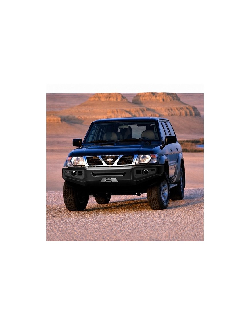Stalowy przedni zderzak z płytą montażową wyciągarki Snakeman 4WD — Nissan Patrol Y61 (SNBF01) IRONMAN 4x4 - ujęcie 6 Stalowy przedni zderzak z płytą montażową wyciągarki Snakeman 4WD — Nissan Patrol Y61 (SNBF01) IRONMAN 4x4 - ujęcie 6