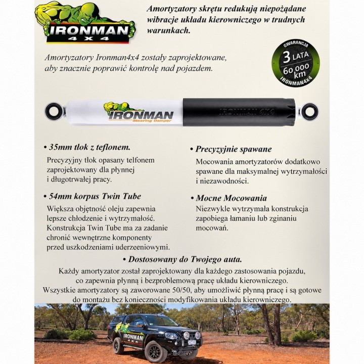 Amortyzator Ironman 4x4 wzmocniony — Suzuki Jimny (3542) - ujęcie 3