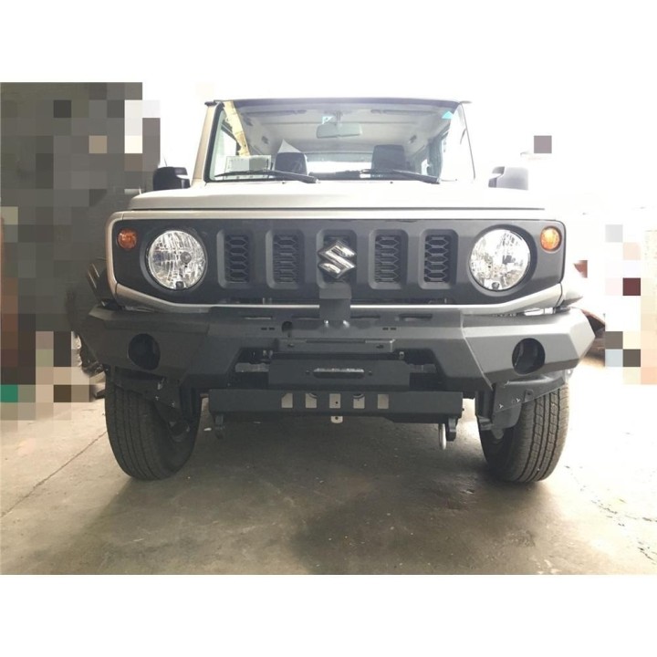 Stalowy przedni zderzak z płytą montażową wyciągarki Snakeman 4WD — Suzuki Jimny (SNBF20) - ujęcie 2
