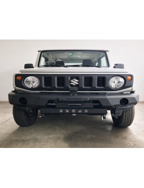 Stalowy przedni zderzak z płytą montażową wyciągarki Snakeman 4WD — Suzuki Jimny (SNBF20) - ujęcie 3