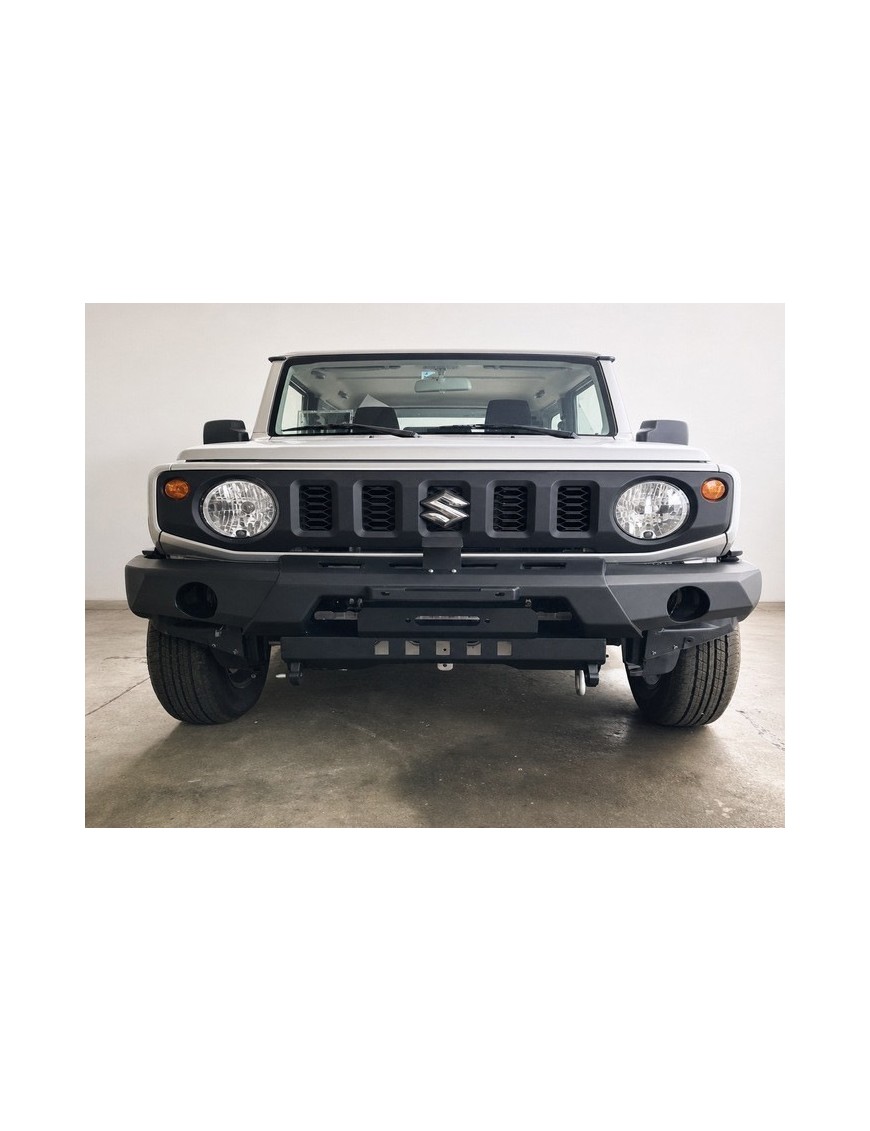Stalowy przedni zderzak z płytą montażową wyciągarki Snakeman 4WD — Suzuki Jimny (SNBF20) - ujęcie 3