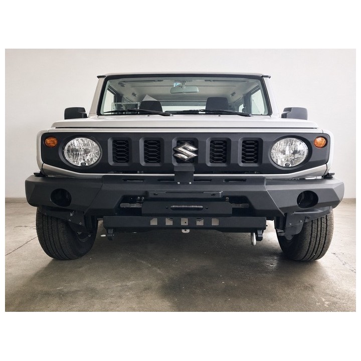Stalowy przedni zderzak z płytą montażową wyciągarki Snakeman 4WD — Suzuki Jimny (SNBF20) - ujęcie 3