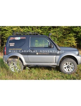 Bagażnik aluminiowy z relingami Snakeman 4WD — Suzuki Jimny (SNR01)