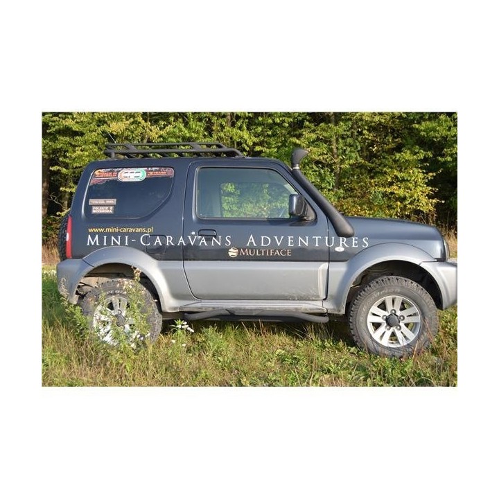 Bagażnik aluminiowy z relingami Snakeman 4WD — Suzuki Jimny (SNR01) - ujęcie 19