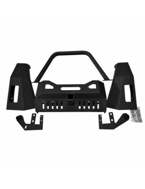 Stalowy przedni zderzak z płytą montażową wyciągarki Snakeman 4WD — Suzuki Jimny (SNBF19) - ujęcie 7