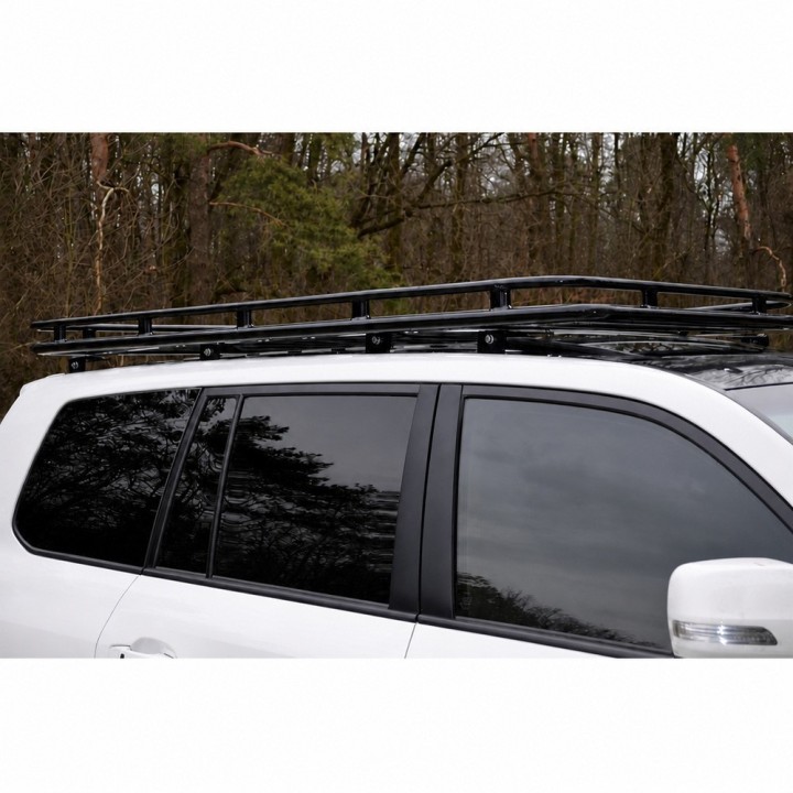 Uniwersalny bagażnik aluminiowy Snakeman 4WD — Land Rover Defender, Mercedes G-wagen G360/G35, Nissan Patrol Y61 - ujęcie 5