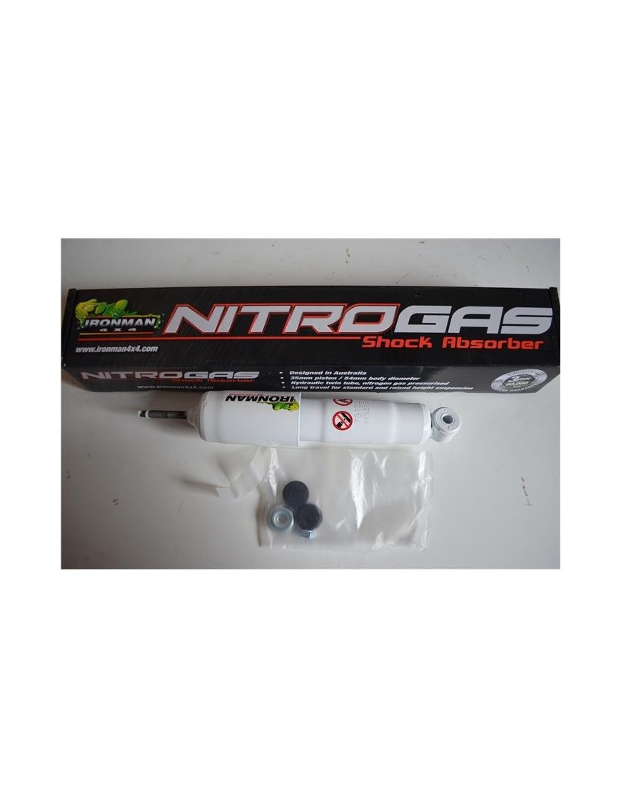 Amortyzator przedni Ironman 4x4 Nitro Gas, lift 2" — Nissan Navara D22, Nissan Paladin (12791GR) - ujęcie 2 Amortyzator przedni Ironman 4x4 Nitro Gas, lift 2" — Nissan Navara D22, Nissan Paladin (12791GR) - ujęcie 2