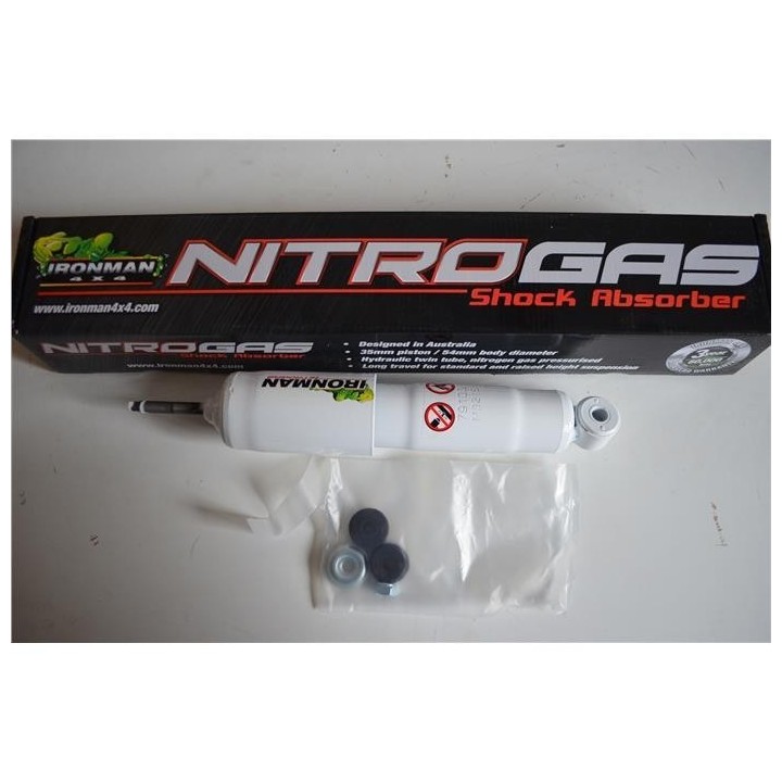 Amortyzator przedni Ironman 4x4 Nitro Gas, lift 2" — Nissan Navara D22, Nissan Paladin (12791GR) - ujęcie 2