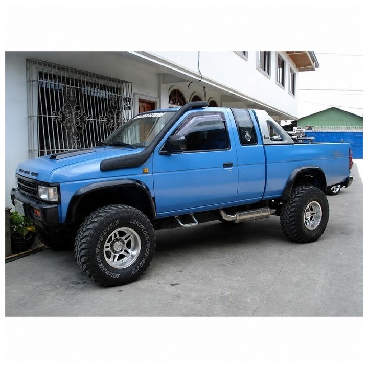 Snorkel Snakeman 4WD, lewa strona — Nissan Navara D21, Nissan Terrano (SNSD21A) - ujęcie 2