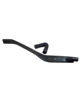 Snorkel Snakeman 4WD, lewa strona — Nissan Navara D21, Nissan Terrano (SNSD21A)