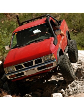 Snorkel Snakeman 4WD, lewa strona — Nissan Navara D21, Nissan Terrano (SNSD21A)