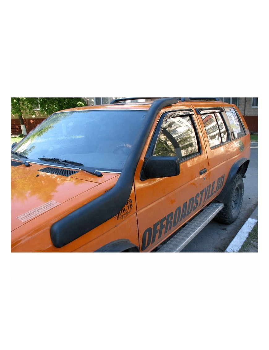 Snorkel Snakeman 4WD, lewa strona — Nissan Navara D21, Nissan Terrano (SNSD21A)