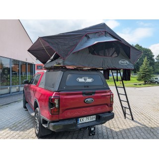 Namiot dachowy INDIANA 140 cm Day&Night z matą antykondensacyjną Szary Escape - ujęcie 2