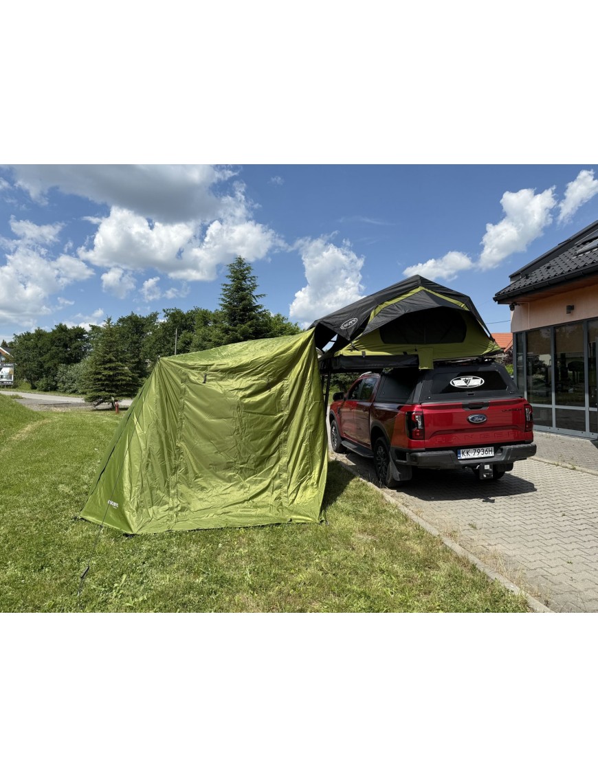 Przedsionek do namiotu dachowego Escape HYBRID 190 cm Zielony
