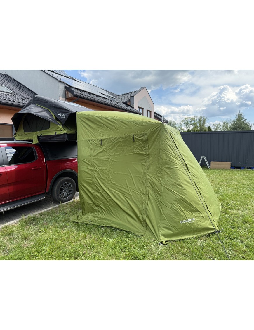 Przedsionek do namiotu dachowego Escape HYBRID 190 cm Zielony