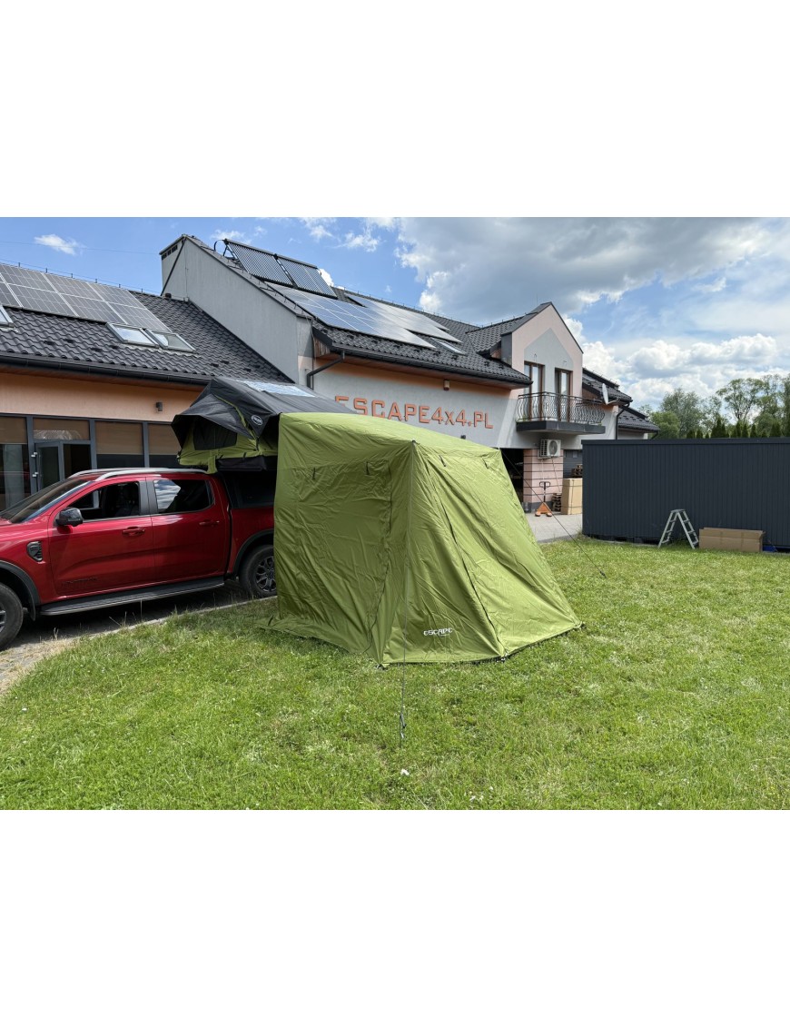 Przedsionek do namiotu dachowego Escape HYBRID 190 cm Zielony