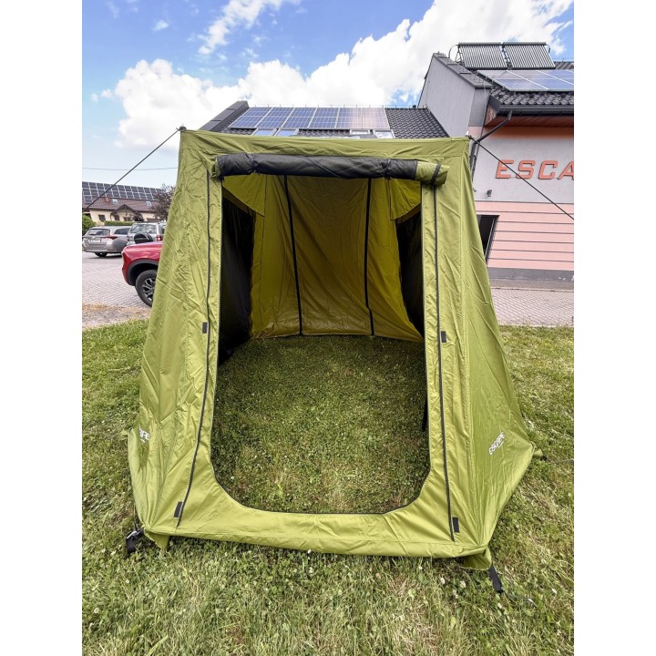 Przedsionek do namiotu dachowego Escape HYBRID 190 cm Zielony - ujęcie 5
