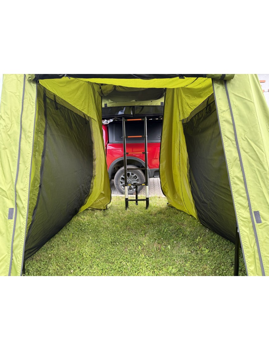 Przedsionek do namiotu dachowego Escape HYBRID 190 cm Zielony