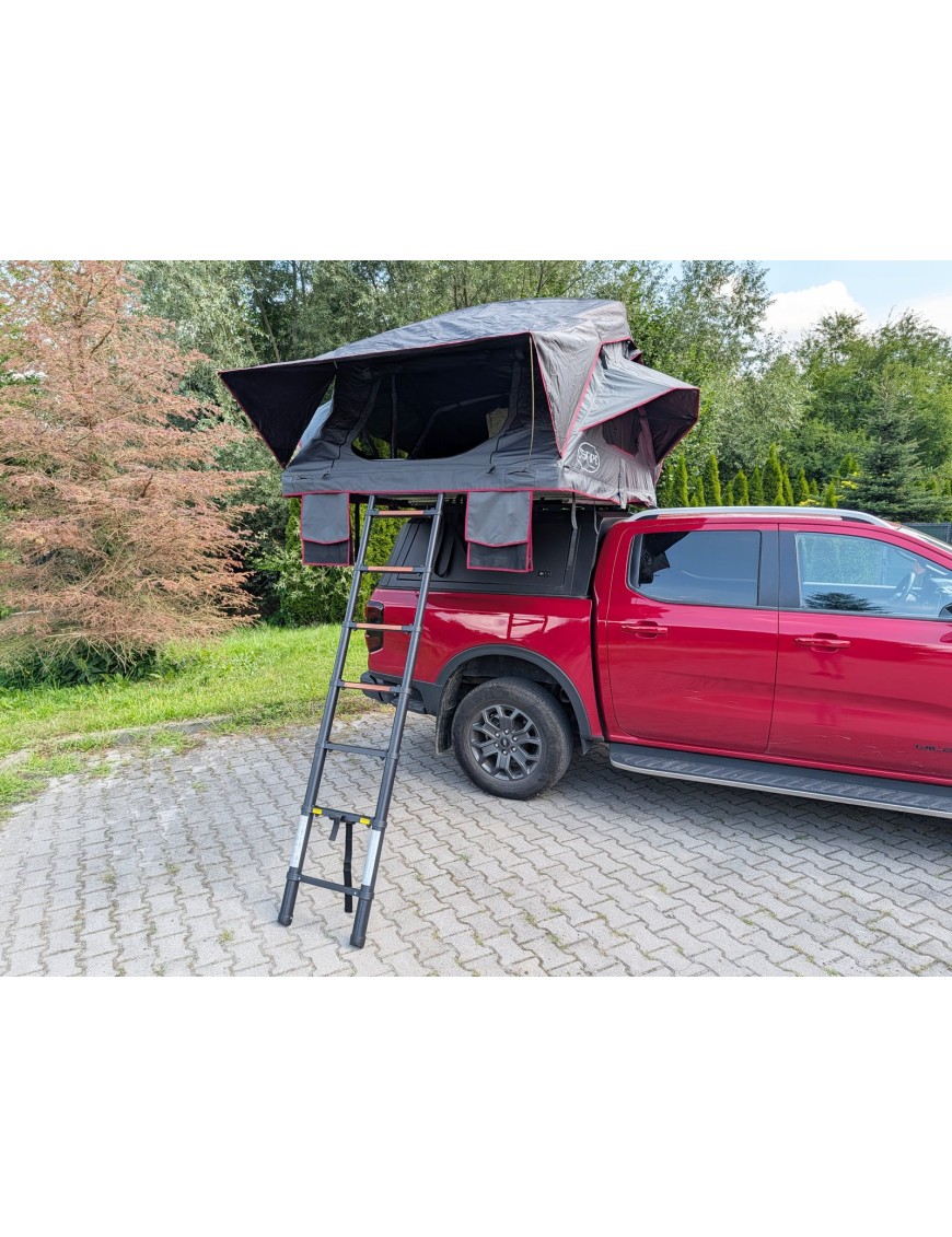 Namiot dachowy INDIANA 160 cm Day&Night z matą antykondensacyjną Szary