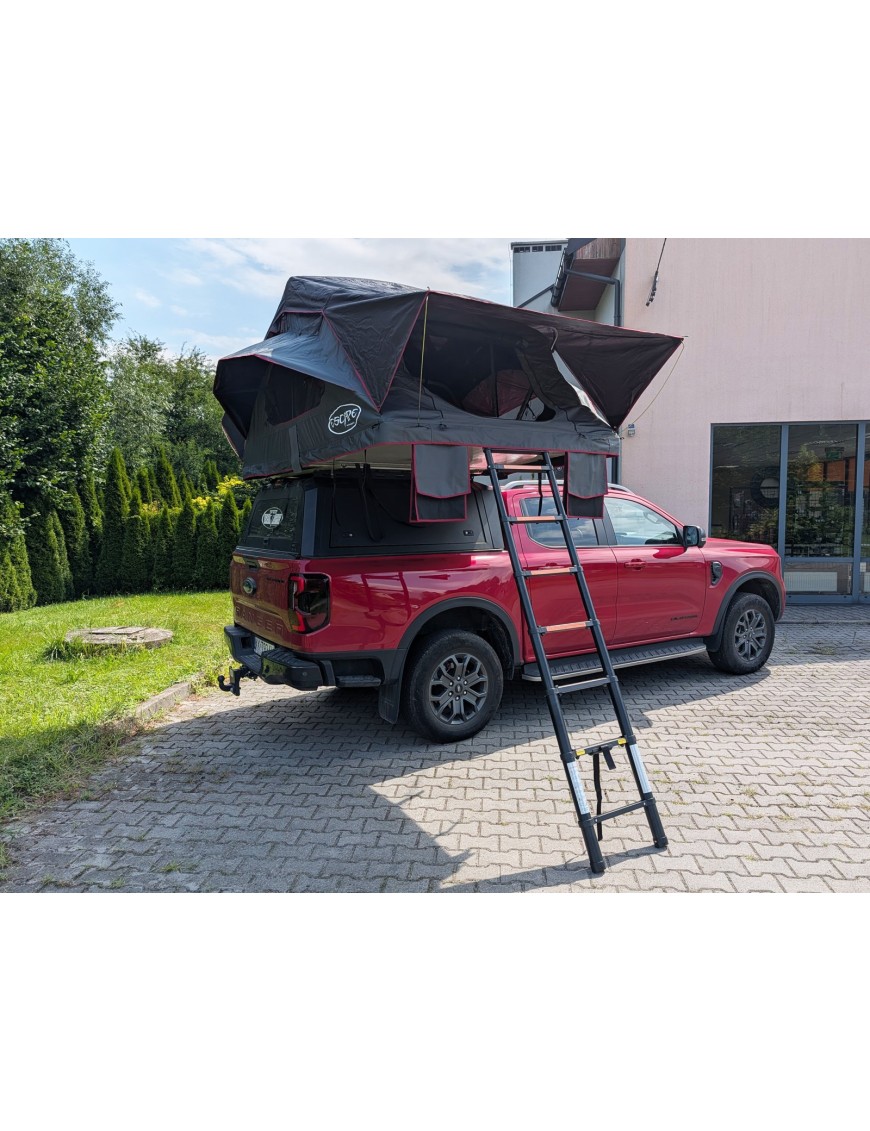 Namiot dachowy INDIANA 160 cm Day&Night z matą antykondensacyjną Szary