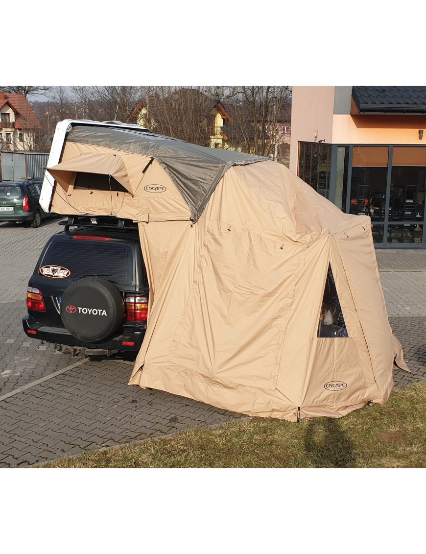 Przedsionek do namiotu dachowego Escape VARIO 210 cm Piaskowy